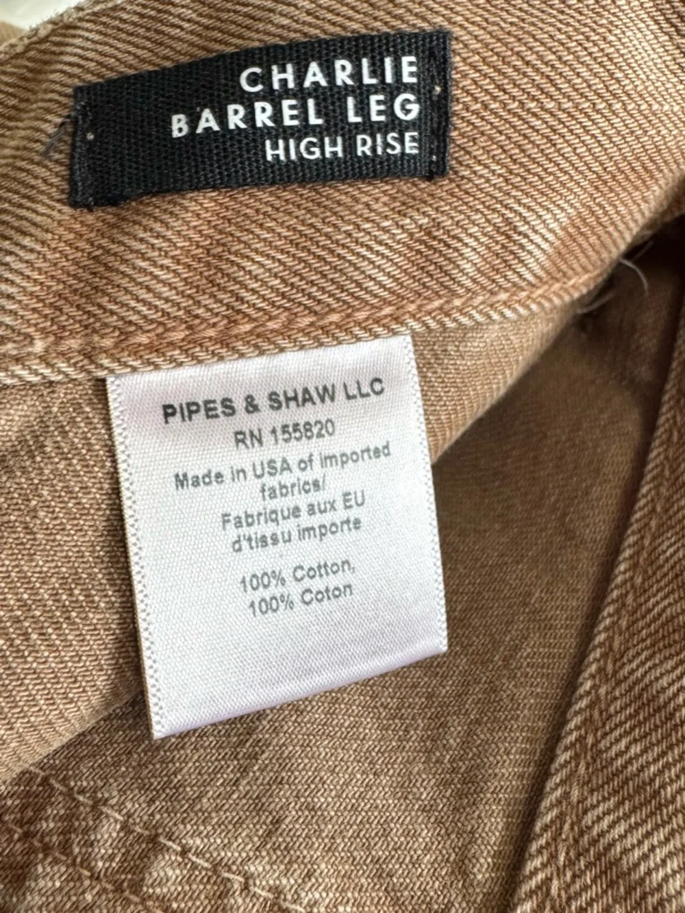 Veronica Beard Charles Barrel Leg high rise jeans Size 29 - Picture 8 of 8